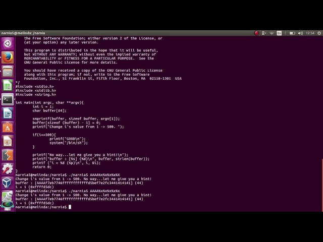 Binary Explotation!  Format String Vulnerability Challenge! Narnia5!