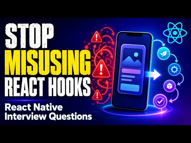 Most Developers Misuse State & Refs | React Native Interview Questions