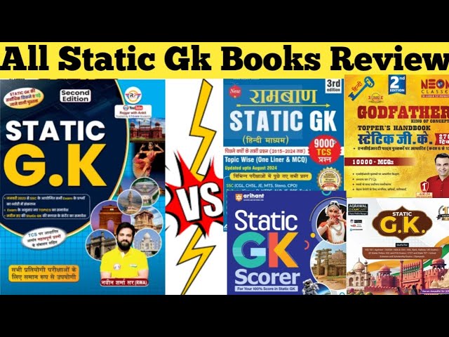 All Static Gk 2025 Edition Books Books Review @RojgarwithAnkit  #naveensharma @RWATUITIONCLASSES