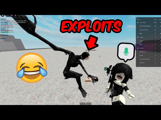 Trolling "so crying rn" with Roblox Exploits