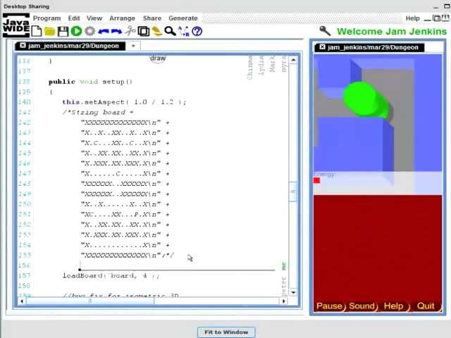 JavaWIDE: Making Programming Collaborative and Accessible