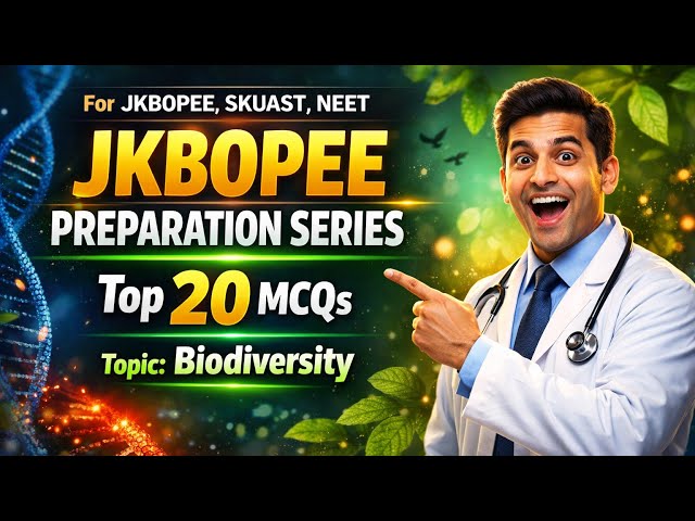 Biology Biodiversity Top 20 MCQS For NEET, Nursing Exams || Top 20 MCQs For NEET Nursing One Shot
