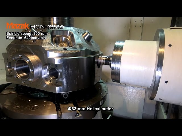 Mazak Milling Multiaxis Extreme Fast CNC Machine. Machining Ability Precision