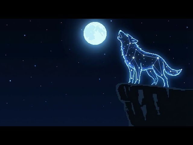 Star Wolf | Pixel Art Lofi Beats (24/7 Cozy Ambient Music)