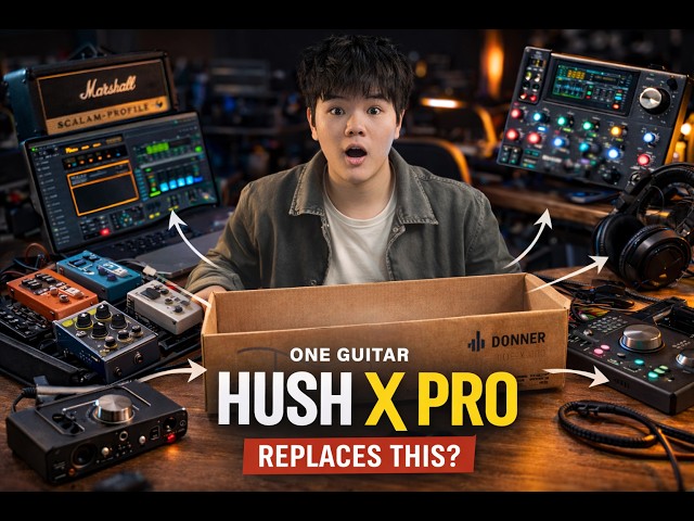 Donner HUSH X Pro Review – One Guitar That Replaces EVERYTHING?