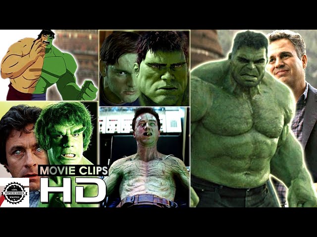 Hulk Evolution On Animated,Games,TVFilm,Movies 60s To Avengers Infinity War 2018