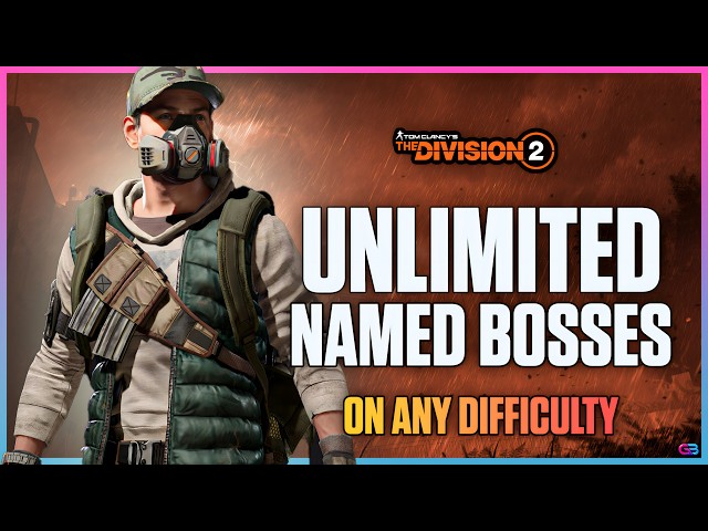 The Legendary Boss Killer! The Division 2: Solo/Group PVE Build Guide - UNLIMITED Named Boss Farm!