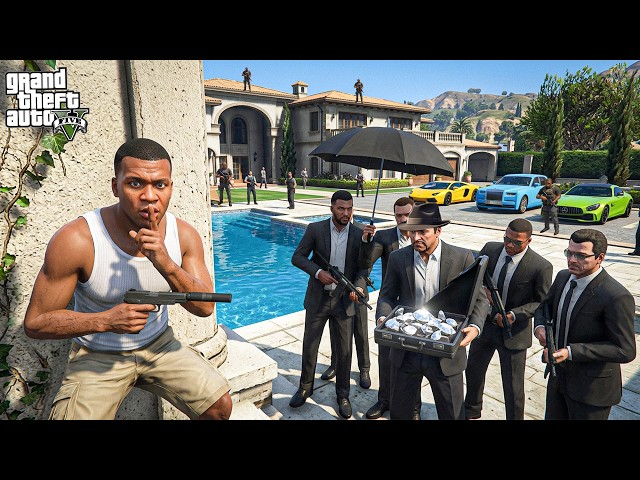 Franklin Entering MAFIA's MANSION To Find EXPENSIVE Diamonds !