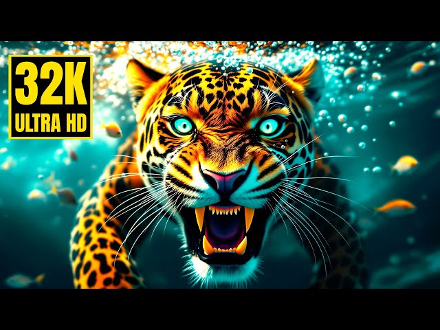 Animals in 32K Ultra HD 60 fps (8K) | 4K Video Earth