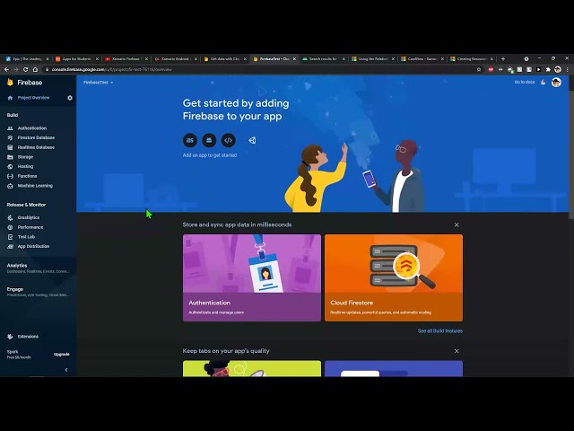 (1/2) Xamarin Firebase Connection