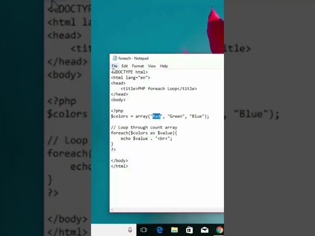 how to process array value in foreach loop using php
