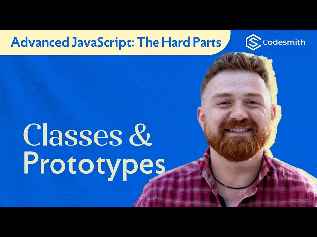 JavaScript the Hard Parts: Classes and Prototypes (OOP)