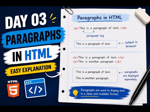 HTML Paragraph Tag