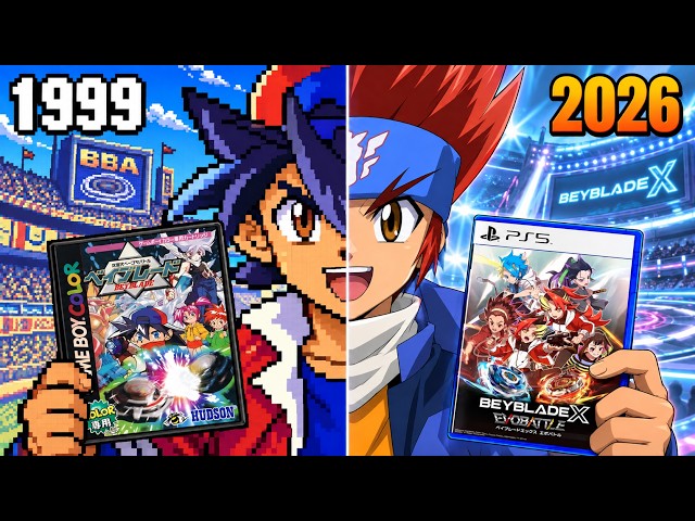 I Played Every BEYBLADE Game Ever To See Which Ones The Best