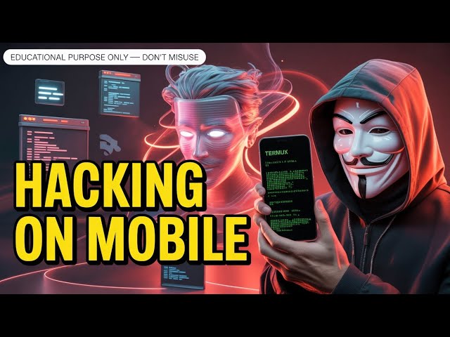 How Hacker  Used Termux On Mobile in Cyber Security & Ethical hacking || Education Purpose only || 💻
