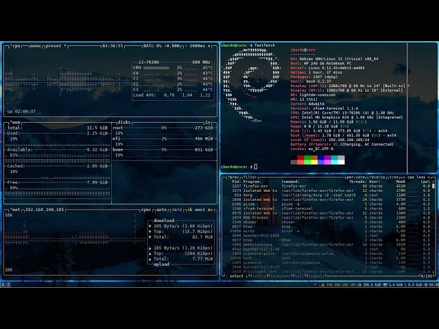 Transformo Debian 13 MÍNIMO en una Máquina PRODUCTIVA (Parte 1) | i3wm + Ricing Básico