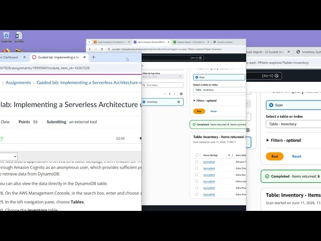 Guided lab Implementing a Serverless Architecture on AWS
