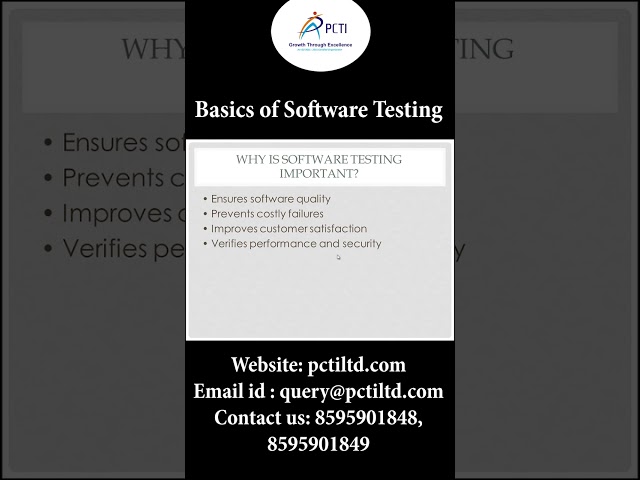 Software Testing Course Explained | Manual & Automation Testing