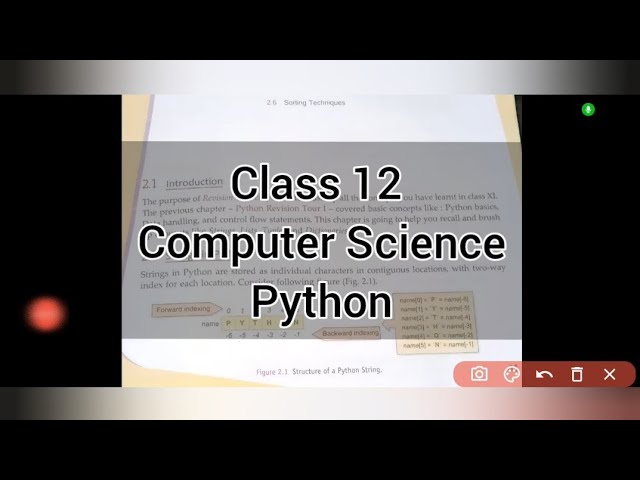 Class 12 computer science | CBSE | NCERT | python lesson 2 part 1