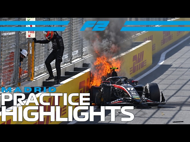 F2 Practice Highlights | 2026 Madrid Grand Prix
