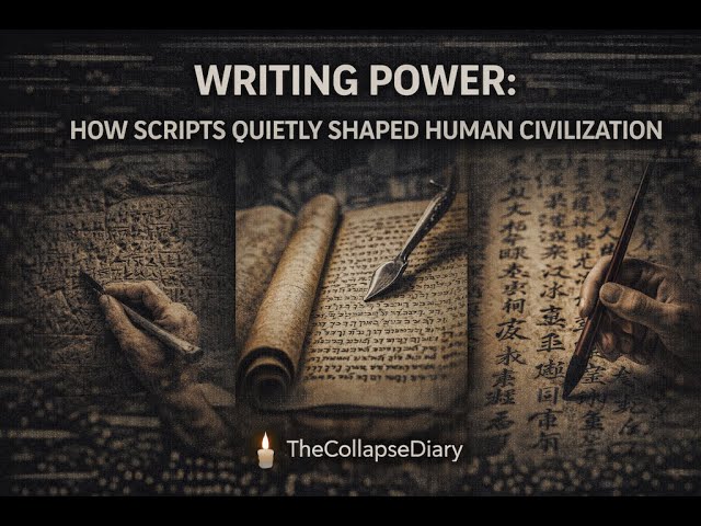 Writing Power: How Scripts Quietly Shaped Human Civilization
