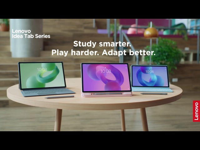 The Lenovo Idea Tab Series - Study smarter. Play harder. Adapt better.