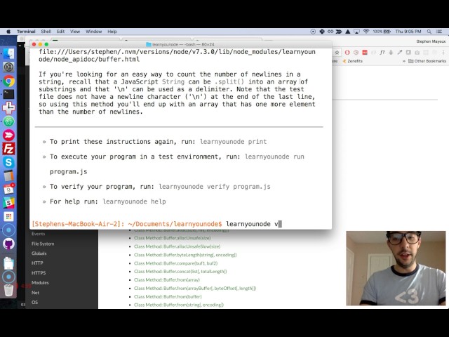 NodeJS with Free Code Camp - My First IO - Video 3