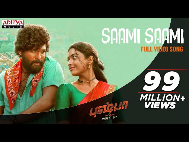 Saami Saami (Tamil) Full Video Song | Pushpa Songs | Allu Arjun, Rashmika | DSP | Sukumar