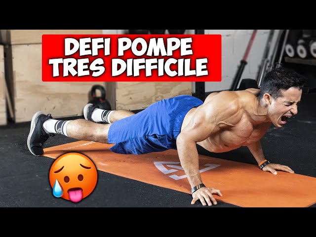 DÉFI POMPE SUPER DIFFICILE !! (maximum de pompe en 4min)