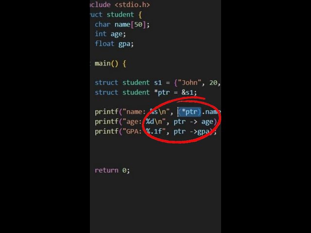 Pointer to Structure in C Language - Beginner's Tutorial