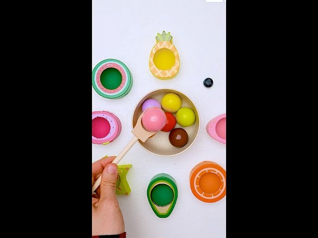 Color & Fruit Sorting Fun! 🍇🎨 Easy Game for Toddlers #shorts