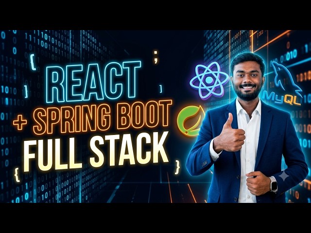 Build a Full Stack App from Scratch: React, Spring Boot & MySQL Tutorial (Part 1)