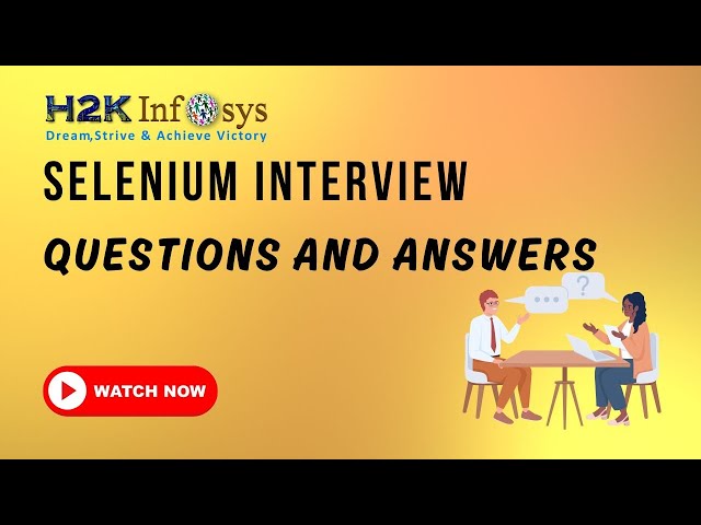 Top 5 Selenium Interview Questions And Answers