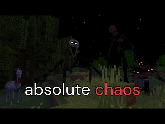 I Added 100 Horror Mods To Minecraft... It Was A Mistake