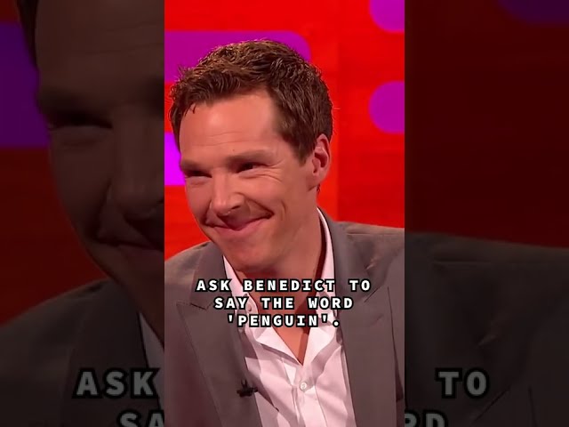 Benedict Mispronouncing Penguin Has Us Weak😭 #Shorts