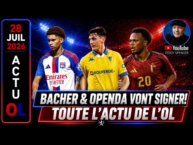 OL News: In brief, Openda, Bacher, Hamdani, Barcola, 3rd jersey