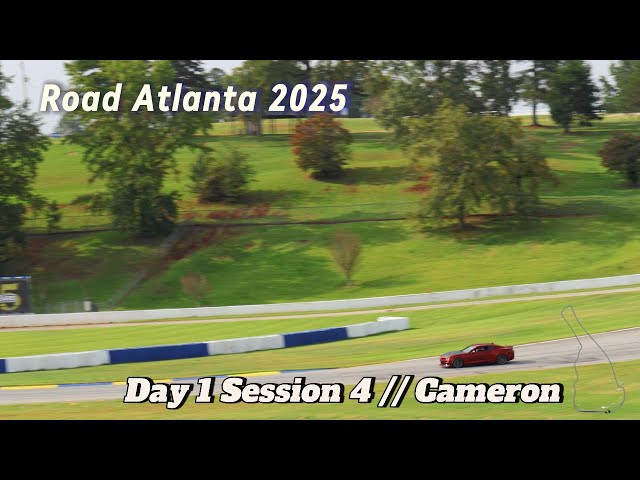 Road Atlanta 2025 // Ride Along w/ Cam // Day 1 Session 4