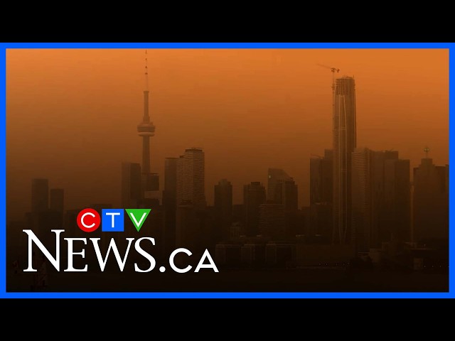 Toronto’s air quality ranked worst in the world amid wildfires in the province