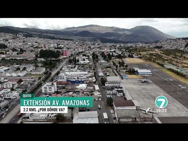 #News7 | Construction on Amazonas Ave. in Northern Quito