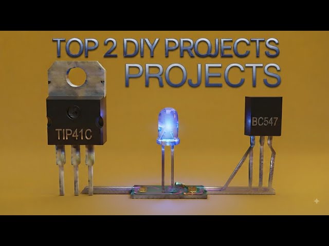 Top 2 DIY Electronics Projects | Easy & Useful Circuits |@Shaktitechshakti