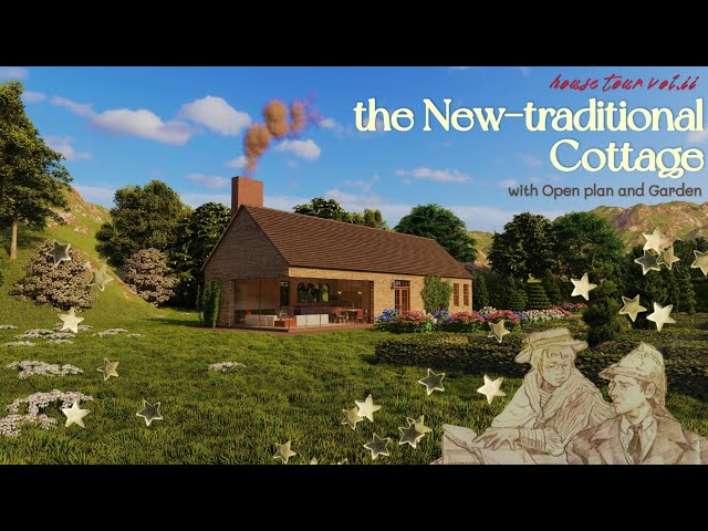 the new-traditional Cottage  {house tour, vol. ii} architectural visualization | icdore