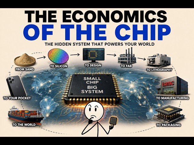 The Economics of the Chip That Runs Your Life #semiconductor #chip #economics