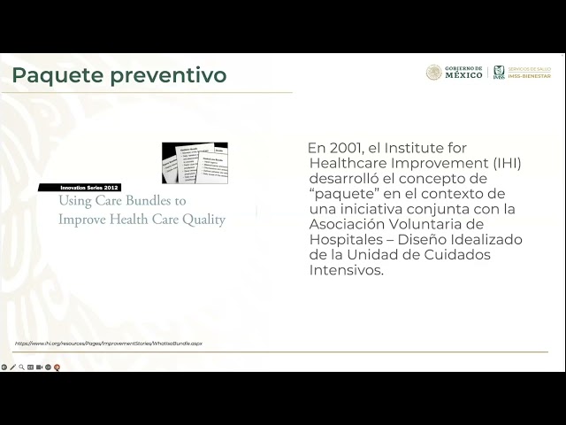 Current developments in the implementation of action packages for the prevention of HAIs
