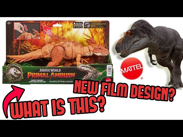 IS THE NEW Mattel Jurassic World Toyline TRASH? Primal Ambush Daspletosaurus Toy!