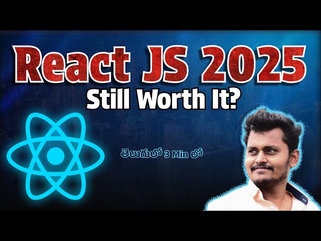 Top 5 Reasons to Learn React.js in 2025 🔥 (Don’t Miss Out!) In Telugu