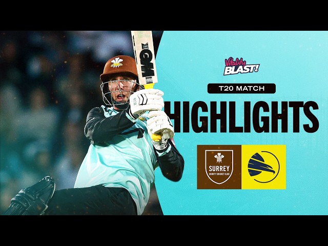 Last ball thriller at the Kia Oval as Jacks and Lawrence push Surrey close | Vitality Blast