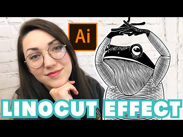 Linocut Style Tutorial | Adobe Illustrator
