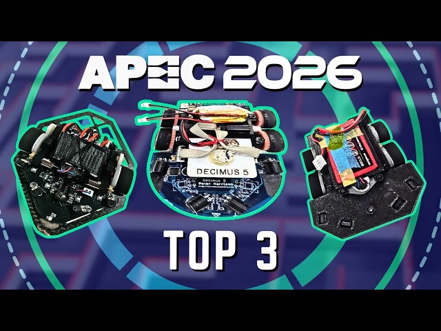 World's Fastest Maze Robots Compete at APEC 2026