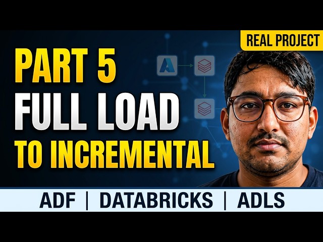 Azure Data Factory and Databricks End-To-End Data Engineering Project (Job Ready) | Part 5