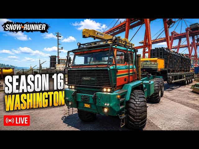🔥 MOVING A GIANT TRANSFORMER! | SnowRunner Season 16